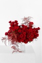 Strawberry-Rhubarb Angel 101 Red Roses