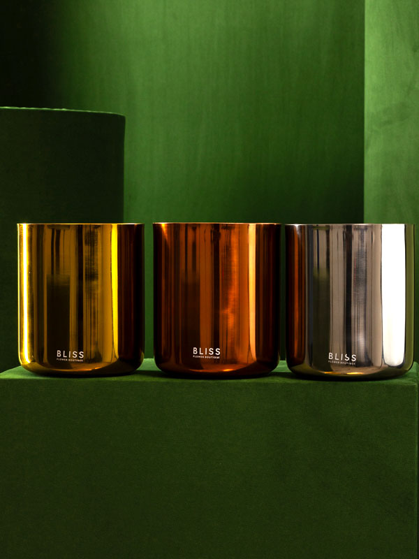 Bliss - Metal Vase - Gold