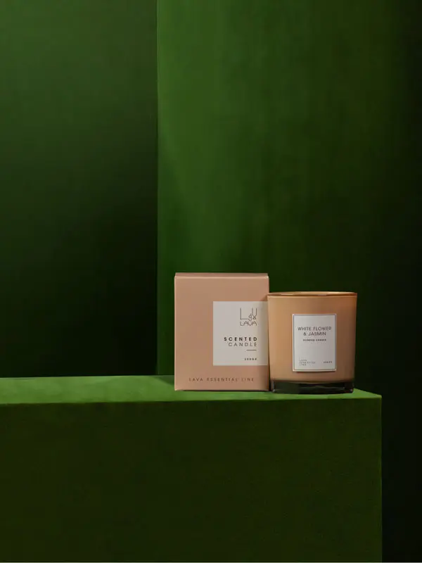 LAVA - Essential Line White Flower & Jasmine Candle