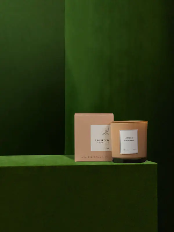 LAVA - Essential Line Leather Candle 